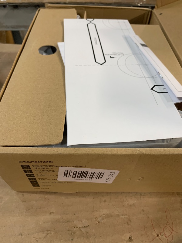 Photo 1 of ***(PARTS ONLY/ NON FUNCTIONAL)***Revolo RE001 Electronic Keypad Deadbolt, Keyless Entry Door Lock, Smart Keyed Entry with Handle, Auto Lock, Front Door Handle Sets, Anti-Peeking Password, Matte Black