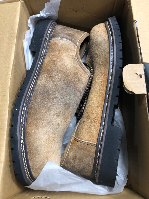 Photo 1 of (used)(see all images) BAVARIA TRACHTEN Lederhosen Boots - Haferl Authentic German Shoe for Oktoberfest Outfit - Real Leather - Olive 9