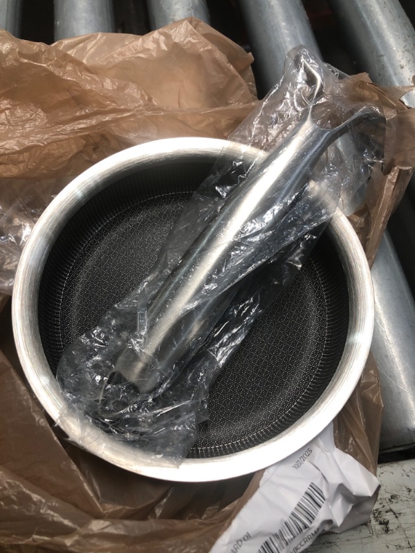 Photo 1 of (see all images) DELARLO Tri-Ply Stainless Steel 5.5 Inch Omelet Pans, Small Frying Pan Compatible with All Cooktops 500?,Oven Safe Mini Skillet