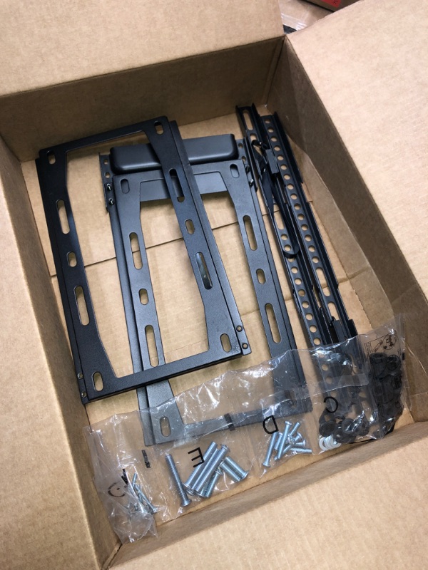 Photo 1 of ***NON FUNCTIONAL***(FOR PARTS ONLY)
HOME VISION Heavy Duty Fixed TV Wall Mount for Most 32-86 Inch Flat TVs, Max VESA 600X400mm up to 165lbs Fits 16/18/24 Inch Wood Studs, Universal Low Profile Wall Mount TV Bracket, Space Saving HV8601