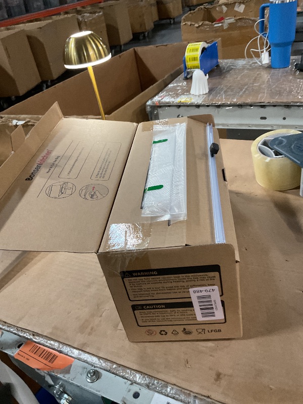 Photo 1 of [2025 New] Bonsenkitchen 11” x 150’ Vacuum Sealer Bags Rolls with Cutter for Food Storage, Commercial Grade, BPA Free, Great for Meal Prep and Sous Vide Cooking