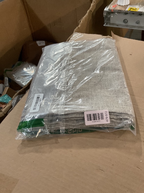 Photo 1 of ***(USED)*ONLY ONE**Joydeco Blackout Curtains for Bedroom - 90 Inch Long 100% Light Blocking 2 Panels Light Beige Drapes, Thermal Insulated Room Darkening Curtains, Linen Textured for Living Room, Rod Pocket & Back Tabs