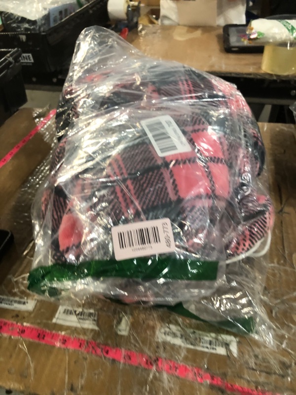 Photo 1 of ***DAMAGED - SEE NOTES/PICTURES*** Pink Heated Blanket Electric Throw, 50X60, Heating Throw with 10 Levels & 8 Hours Auto Off, Plaid Checkered Sherpa Blanket Warmer Gifts for Women Mom Trendy Teen Girl, Home Decor for Living Room