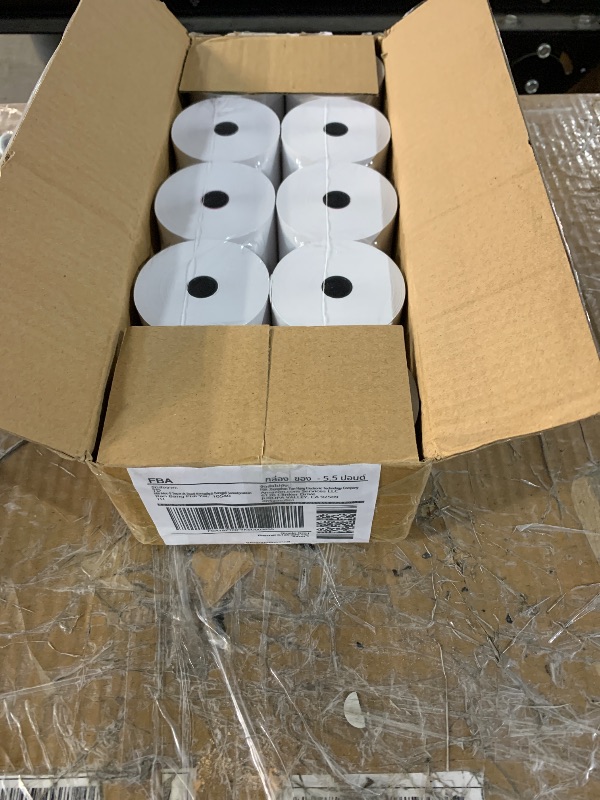 Photo 1 of (10 Rolls) 3 1/8 x 230 Thermal Paper Rolls, BPA Free Thermal Receipt Paper Rolls, 3.125 inch Wide and 230 ft Long Per Thermal Paper Receipt Roll