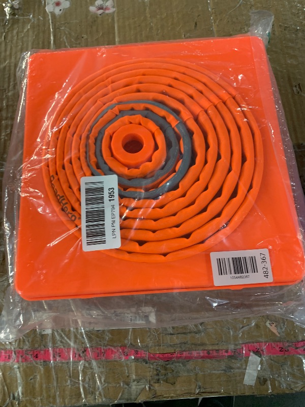 Photo 1 of *****************Missing 2 cones and storage bag************
RoadHero 28 Inch 4 Pack Collapsible Traffic Safety Cones, Multi Purpose Pop-up Cones with Reflective Collar for Road Safety, Orange Cones for Driving Training, Parking Lots