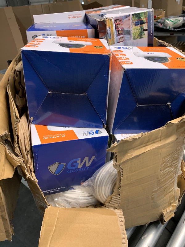 Photo 1 of GW Security 16 Channel UltraHD 4K (3840x2160) Motorized Zoom NVR Security Camera System - 16 x 8MP 2.8-12mm 4X Optical Zoom Face Recognition/Human/Car AI Detection Waterproof Microphone IP PoE Cameras