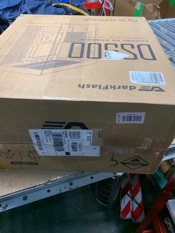 Photo 1 of darkFlash ATX Mid-Tower PC Case, Pre-Install 4 PWM ARGB Fans Computer Case, Full View Dual Tempered Glass Gaming PC Case, Type C Port, Supports up to 360mm Water Cooling Radiator,White(DS900)