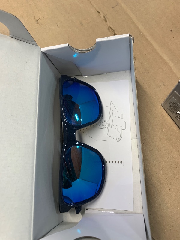 Photo 1 of ***DAMAGED, SEE PHOTOS***Nike Golf Endeavor P Polarized Square Sunglasses, Obsidian, OneSize