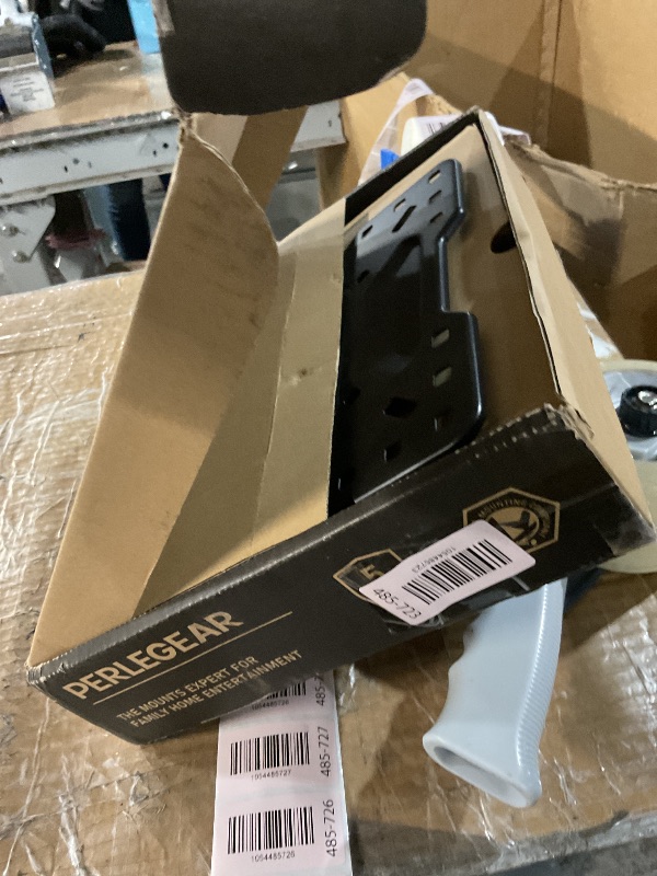 Photo 1 of (missing pieces) Perlegear Full Motion TV Mount for Most 26–65 inch Flat or Curved TVs up to 82 lbs, Wall Mount TV Bracket with Articulating Arms