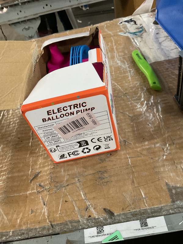 Photo 1 of ***(MISSING PARTS)***YEPVIE Electric Balloon Pump, Portable 2 Modes Balloon Blower Machine with 14 Balloon Arch Kits, Air Pump for Balloon, Ballon Inflator for Party Decoration
