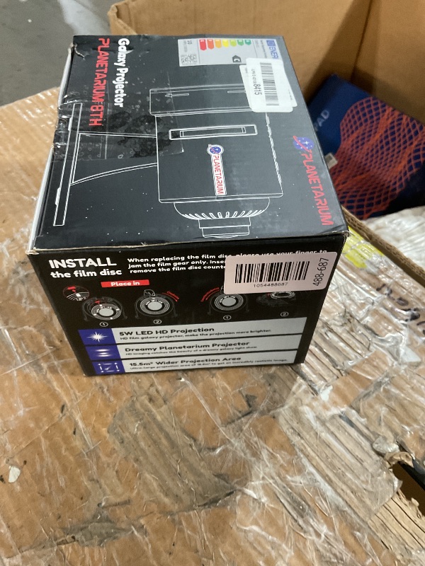 Photo 1 of [2025 Upgraded] Galaxy Projector, HD Brighter Wider Projection Planetarium Star Projector with 7-Color Night Light Realistic Starry Sky Space Solar System Moon Nebula for Bedroom Ceiling Room Decor