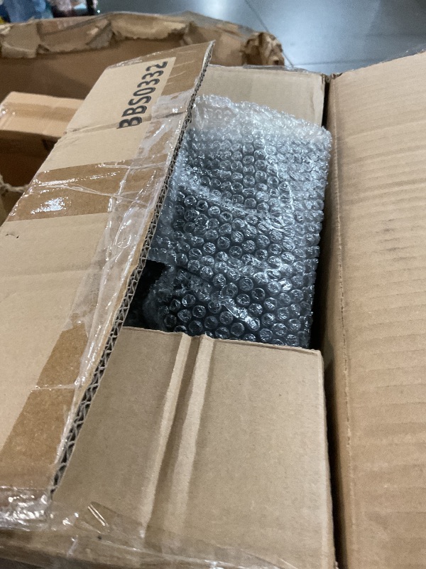 Photo 1 of (item incomplete)(missing base) KKTONER Round Rolling Stool Chair PU Leather Height Adjustable Swivel Drafting Work SPA Shop Medical Salon Stools with Wheels Office Chair Small (Black)