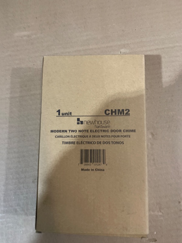 Photo 1 of ?Newhouse Hardware CHM2 Door Chime, White