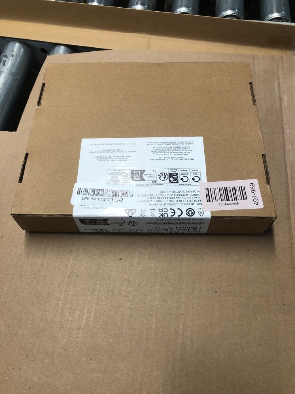 Photo 1 of ***FACTORY SEALED***Amazon Basics Digital Kitchen Scale with LCD Display, Batteries Included, Weighs up to 11 pounds, Black and Stainless Steel