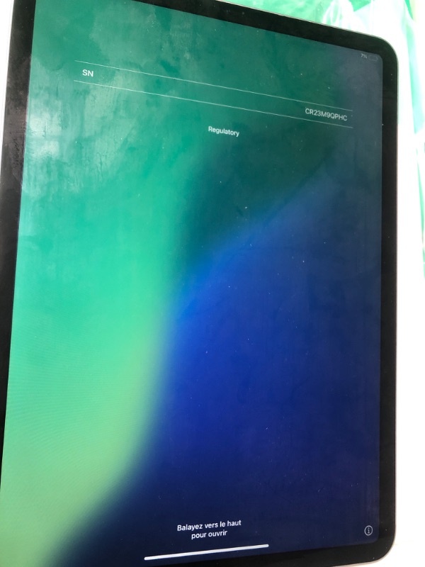 Photo 1 of ***(MINOR DAMAGE/SEE NOTES BEFORE BIDDING)***Apple 2022 iPad Pro, 11-inch, Wi-Fi, 256GB - Space Gray (Renewed Premium)