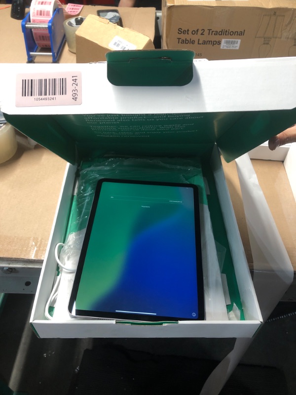 Photo 1 of ***(MINOR DAMAGE/SEE NOTES BEFORE BIDDING)***Apple 2022 iPad Pro, 11-inch, Wi-Fi, 256GB - Space Gray (Renewed Premium)
