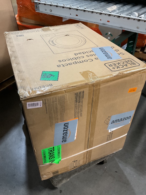 Photo 1 of ***FACTORY SEALED***BLACK+DECKER BCED37 Compact Dryer for Standard Wall Outlet, Small, 4 Modes, Load Volume 13.2 lbs., White