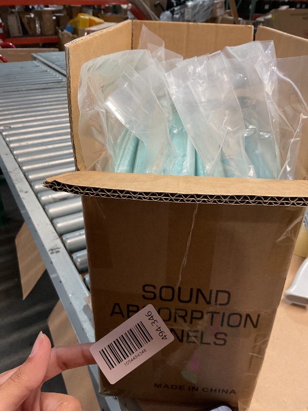 Photo 1 of ***LIKE NEW/OPEN BOX***
Acoustic Foam Panels, Sound Proof Foam Panels for Walls, Soundproofing Absorbing Panels Studio Noise Absorbing for Studio, Office, Home, 2" X 12" X 12"