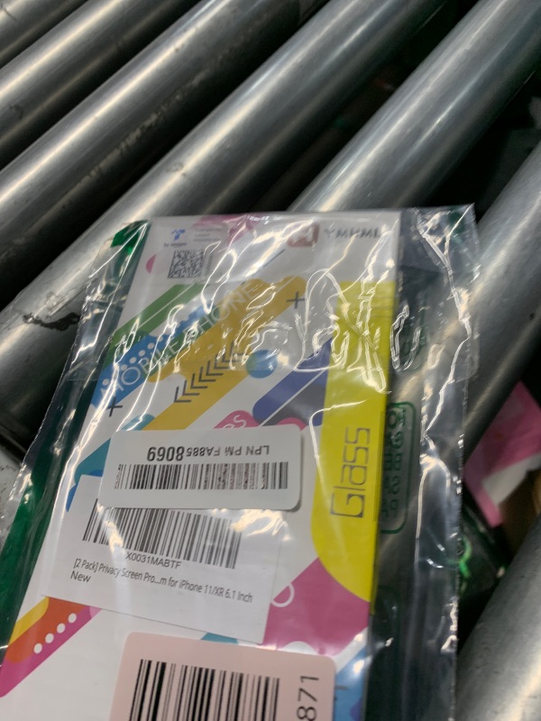 Photo 1 of [2 Pack] Privacy Screen Protector for iPhone 11/XR, YMHML Tempered Glass Anti-Spy Bubble Free Case Friendly Easy Installation Film for iPhone 11/XR 6.1 Inch