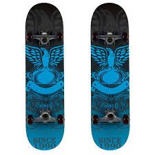 Photo 1 of ****WHEEL BROKEN SEE PHOTOS***hop709 Complete Skateboard With Graphic Sprayed Grip