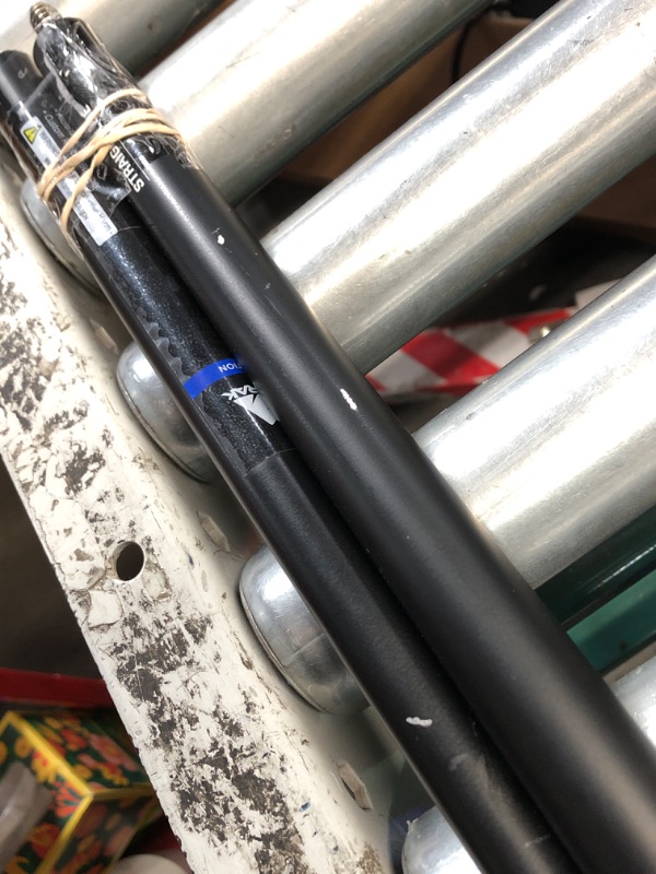 Photo 1 of ***DAMAGED - SEE NOTES/PICTURES*** Mizerak 58? Matte Black Composite Pool Cue – Warp-Resistant, Low Deflection, Quicklock Joint, MicroTac Grip, Leather Tip – Pro Pool Cue Stick