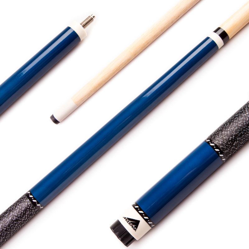 Photo 1 of  Mizerak 57" Two-Piece Hardwood Cue - Blue