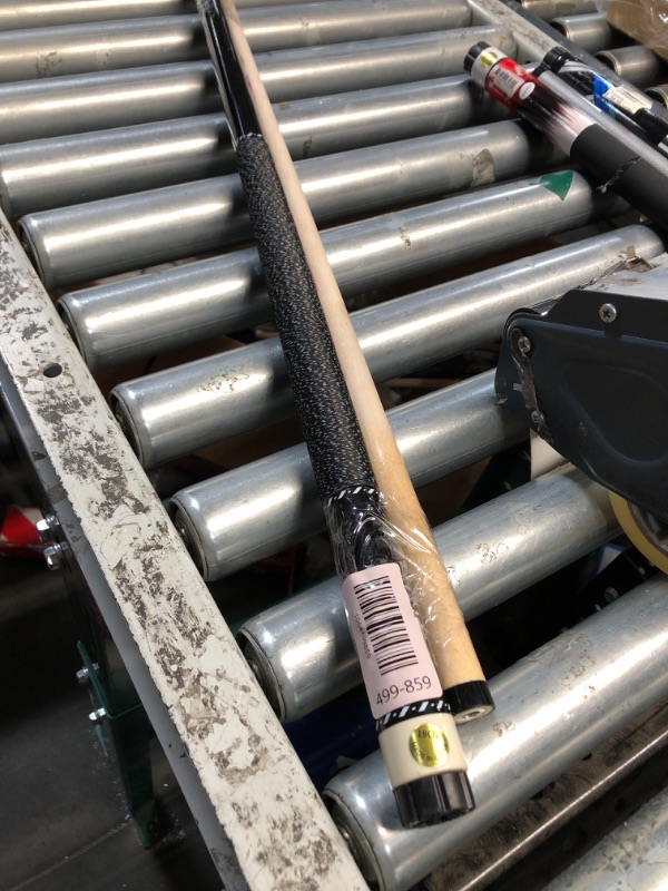 Photo 1 of ***DAMAGED - SEE NOTES/PICTURES*** Mizerak 57" Two-Piece Hardwood Cue - Black