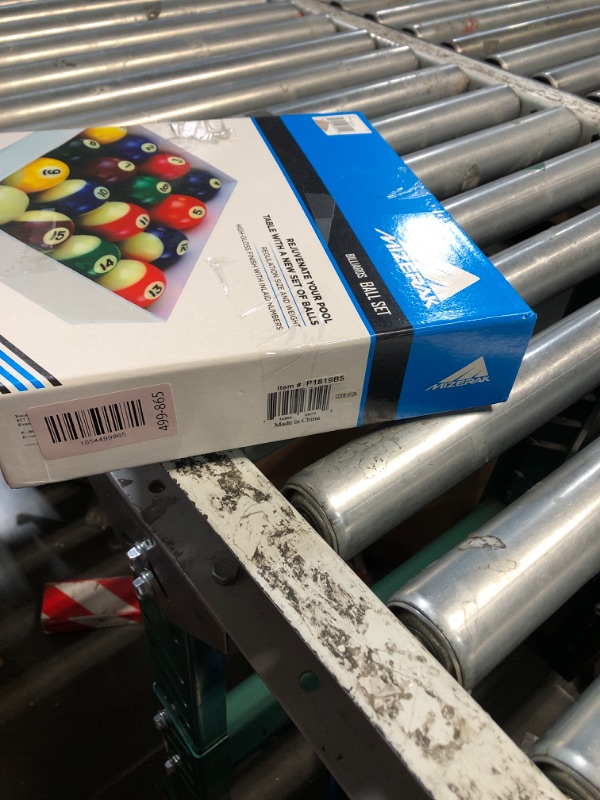 Photo 1 of ***PARTIAL SET, Missing 2 Balls See Pics - PRICE ADJUSTED*** Mizerak Regulation Pool Ball Set – 2.25? Billiard Balls – High-Gloss Finish, Inlaid Numbers, Chip & Crack Resistant Cue Ball Set