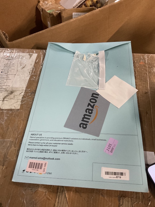 Photo 1 of [2 Pack] 24 Inch Computer Privacy Screen for 16:9 Aspect Ratio Widescreen Monitor, Eye Protection Anti Glare Blue Light Computer Monitor Privacy Filter, Removable Anti-Scratch 24in Protector Film