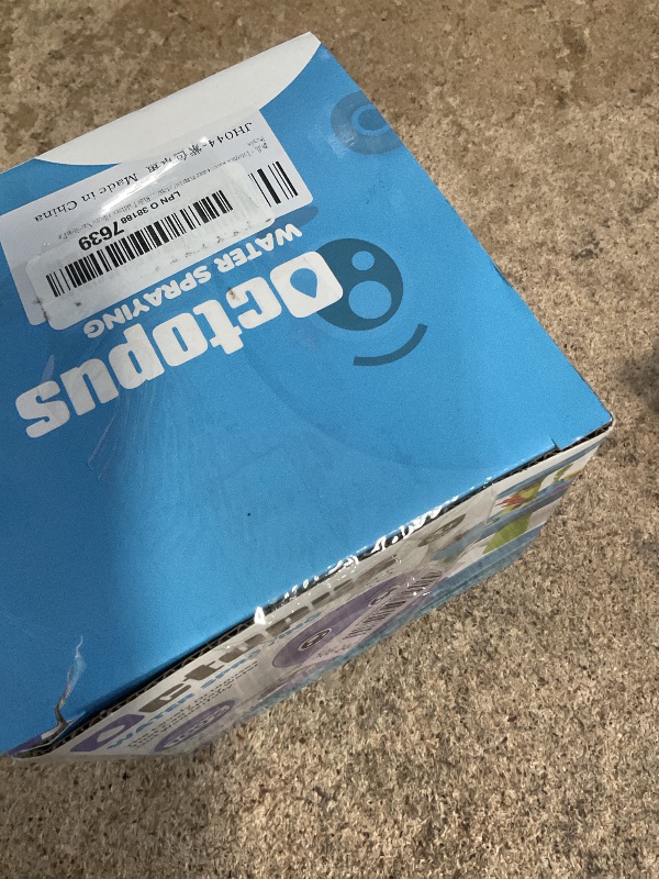 Photo 1 of **REPLACEMENT OCTOPUS** Intoypad Water Table Pump, Octopus Battery Powered Water Pump for Water Table 3 Hours Non-Stop Fun Summer Outdoor Water Toys Outside Water Play Table Accessories for Toddlers Kids (Purple)