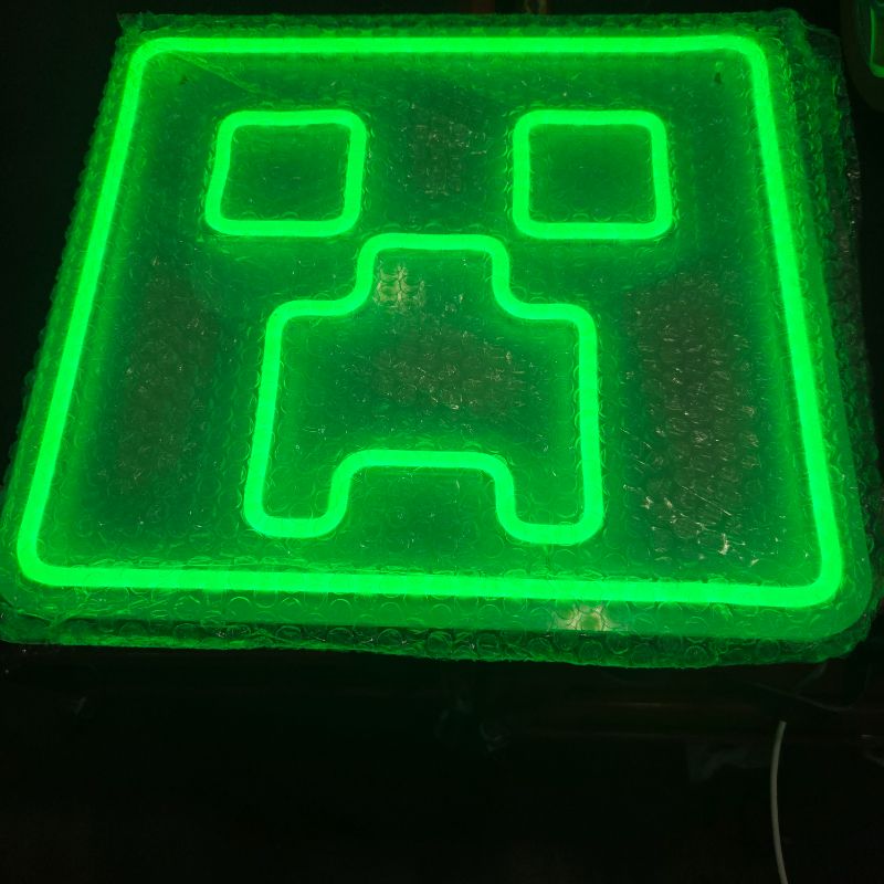 Photo 1 of ***SWITCH BROKEN**** Game Neon Sign for Wall Decor Gaming LED Lights Gaming Signs for Boys Bedroom Neon Signs for Man Cave Gamer Room Decor for Party Birthday Gifts for Gamers Teen Boys Men Size 14.2 * 13.4 in(XD134)