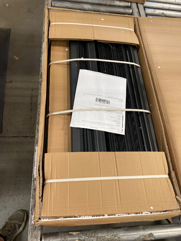 Photo 1 of **missing hardware and pieces** VEVOR Storage Shelves, 2000 lbs, 5 Tier Garage Storage Shelving, 18" D x 36" W x 72" H Adjustable Metal Shelves for Garage Shelves Utility Rack Shelf, Ideal for Kitchen, Warehouse, Basement, Black