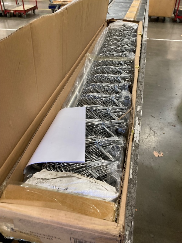 Photo 1 of **PARTS ONLY***Lyromix Upgraded 10×10×7FT Outdoor Dog Kennel with Roof, Large Dog House Pen Enclosure with Sidebar, Heavy Duty Chain Link Kennel with Lock for Outside Backyard