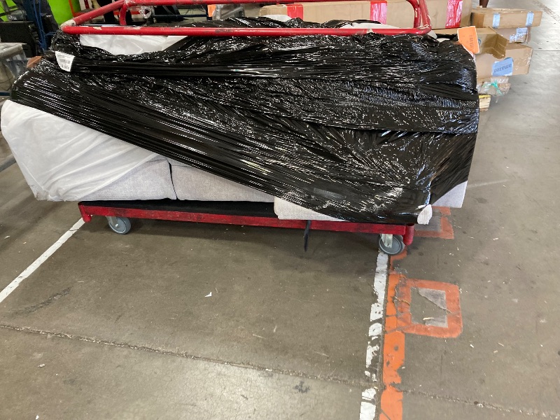 Photo 1 of **SOFA ONLY**FONTOI Recliner Sofa Couch Set, Comfy Power Recliner Chair with Home Theater Seating Reclining Sofa Set with Cup Holders, 2 Pieces Recliner Couch for Living Room Furniture Sets, Grey White