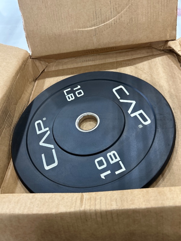 Photo 1 of *** COMPLETE SET ***CAP Barbell 2-Inch Olympic Bumper Plate Weight Set 100-370 lbs Multiple Options