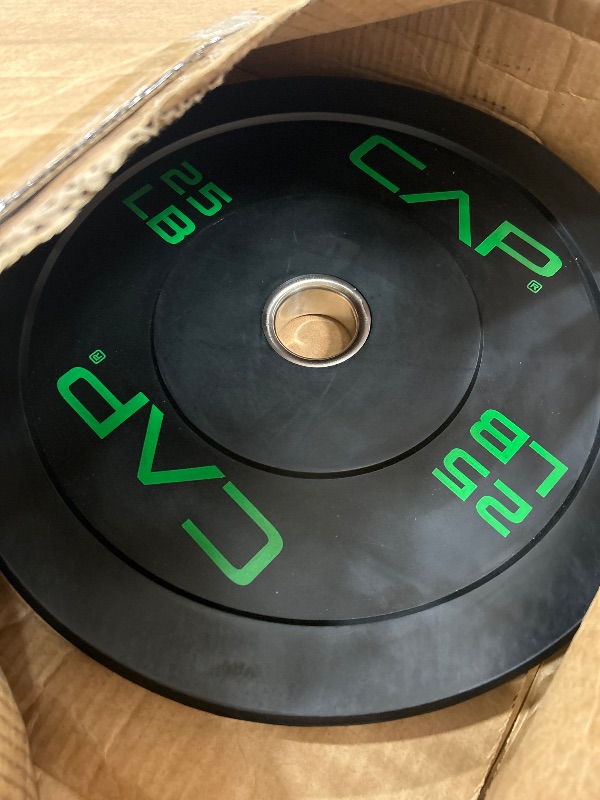 Photo 1 of *** COMPLETE SET ***CAP Barbell 2-Inch Olympic Bumper Plate Weight Set 100-370 lbs Multiple Options