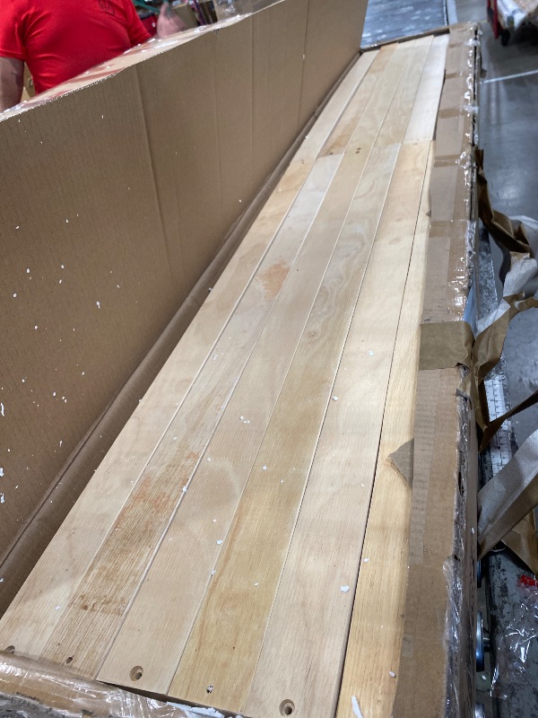 Photo 1 of 1 OF 2 BOXS MISSING OTHER BOX **
Twin Low Loft Bed for Kids, Twin Size Solid Frame with Drawer and Stairs, Modern Space-Saving Bed, Loft Bed with Storage, Strong Wood Slats Support, Under-Bed Playroom, No Box Spring Needed TAN 