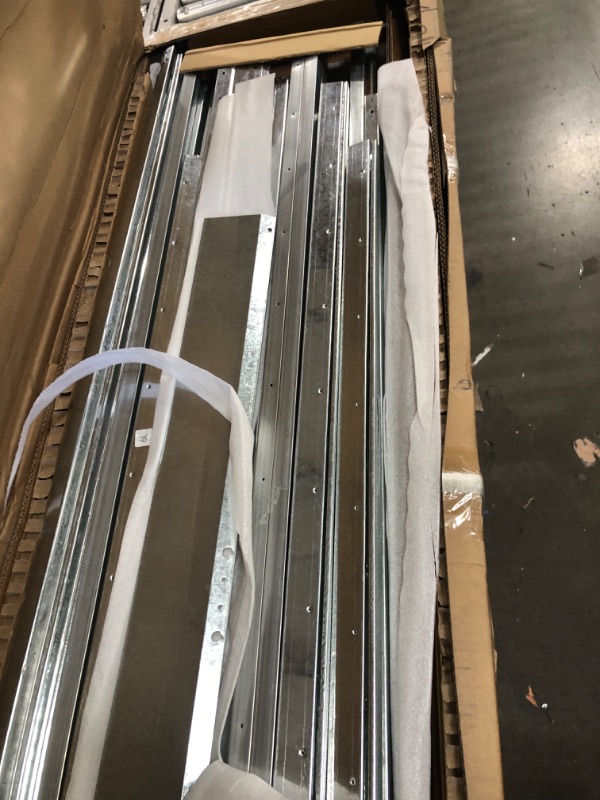 Photo 1 of (USED, FOR PARTS,STRUCTURE ONLY* KEIKI Heavy-Duty Metal Storage Shed, Outdoor Storage Shed