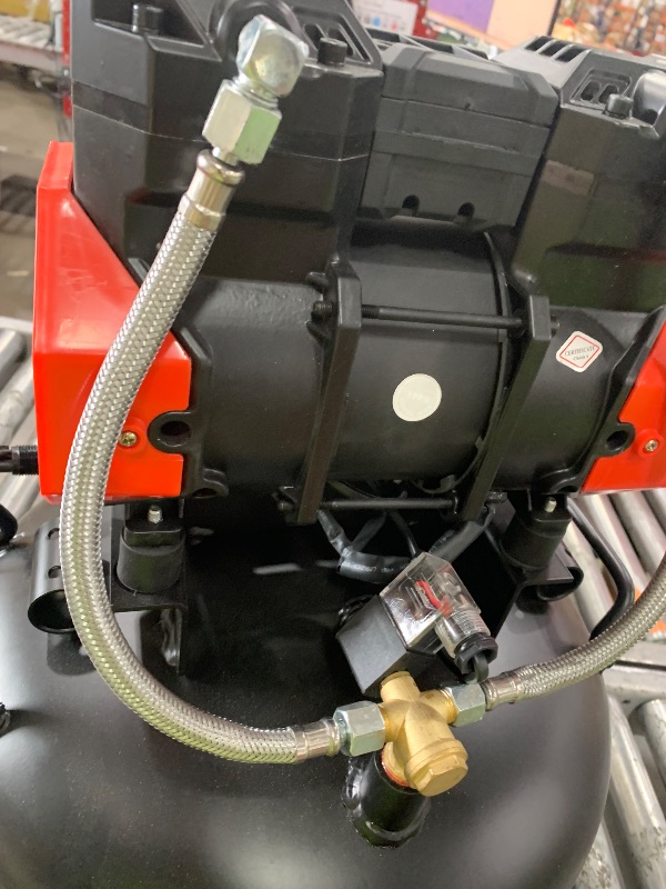 Photo 1 of *** PARTS ONLY *** Ultra Quiet Air Compressor with Two Quick Couplers, Oil-Free Air Compressor Tank, Quiet Compressor for Auto Repair, Tire Inflation