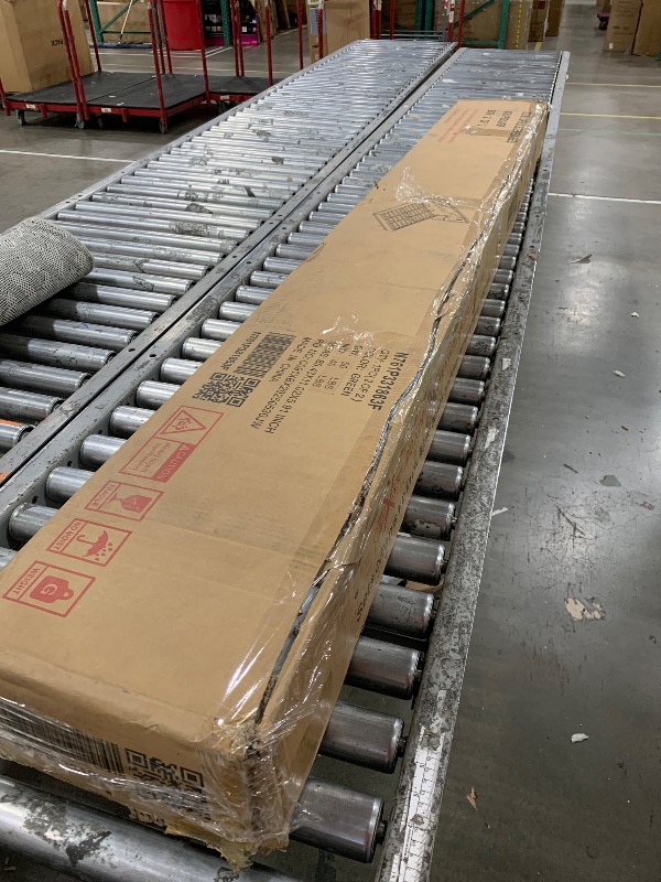 Photo 1 of ***PARTS ONLY BOX 2 OF 2 ONLY***Merax King Bed Frame with 2 Built-in Led Lights and 2 Floating Storage Shelves, Luxury Velvet Upholstered Platform Bed Frame King Size with Wingback Headboard for Bedroom, No Box Spring Needed, Green