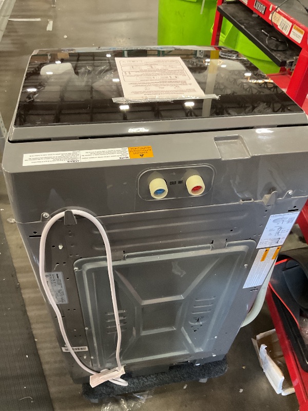 Photo 1 of ***PARTS ONLY***COMFEE’ 1.6 Cu.ft Portable Washing Machine, 11lbs Capacity Fully Automatic Compact Washer with Wheels, 6 Wash Programs Laundry Drain Pump, Ideal for Apartments, RV, Camping, Magnetic Gray