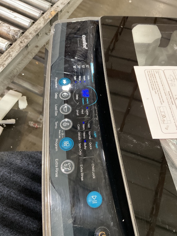 Photo 1 of ***PARTS ONLY***COMFEE’ 1.6 Cu.ft Portable Washing Machine, 11lbs Capacity Fully Automatic Compact Washer with Wheels, 6 Wash Programs Laundry Drain Pump, Ideal for Apartments, RV, Camping, Magnetic Gray