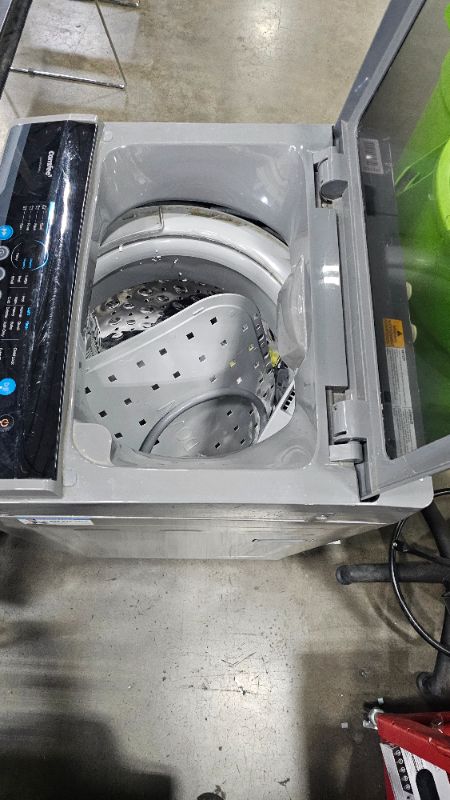 Photo 1 of ***PARTS ONLY***COMFEE’ 1.6 Cu.ft Portable Washing Machine, 11lbs Capacity Fully Automatic Compact Washer with Wheels, 6 Wash Programs Laundry Drain Pump, Ideal for Apartments, RV, Camping, Magnetic Gray