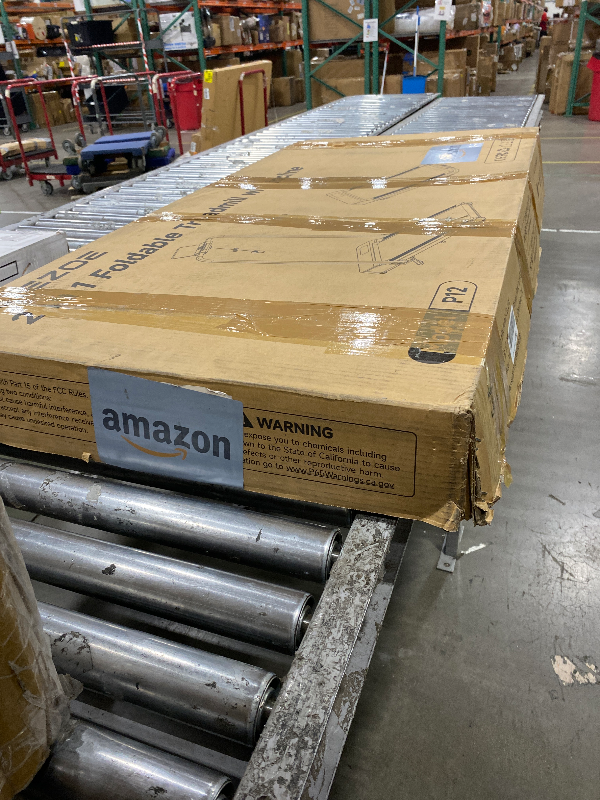 Photo 1 of ***************MISSING POWER CORD***************
Walking Pad Treadmill with 3-Level 10% Incline, 2-in-1 Foldable Walking Pad for Home Small Office, Compact Portable Under Desk Treadmill with Handle,Dual LED Display, APP & Remote, 300 lbs Capacity