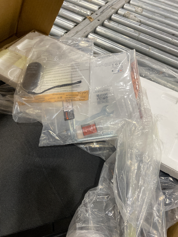 Photo 1 of ***************MISSING POWER CORD***************
Walking Pad Treadmill with 3-Level 10% Incline, 2-in-1 Foldable Walking Pad for Home Small Office, Compact Portable Under Desk Treadmill with Handle,Dual LED Display, APP & Remote, 300 lbs Capacity