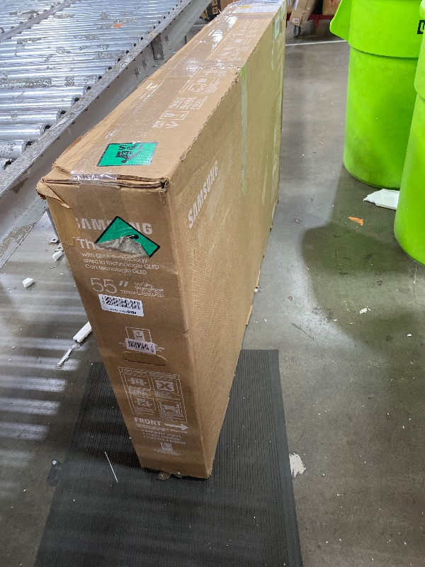 Photo 1 of ****************MISSING POWER CORD, THE ONECONNECT CORD, AND REMOTE*****************
Samsung 55-Inch Class The Frame LS03F 4K QLED Smart TV (2025 Model) Slim Fit Wall Mount, Modern Frame Design, NQ4 AI Gen2 Processor, Art Mode, Artful Picture Quality, Sam