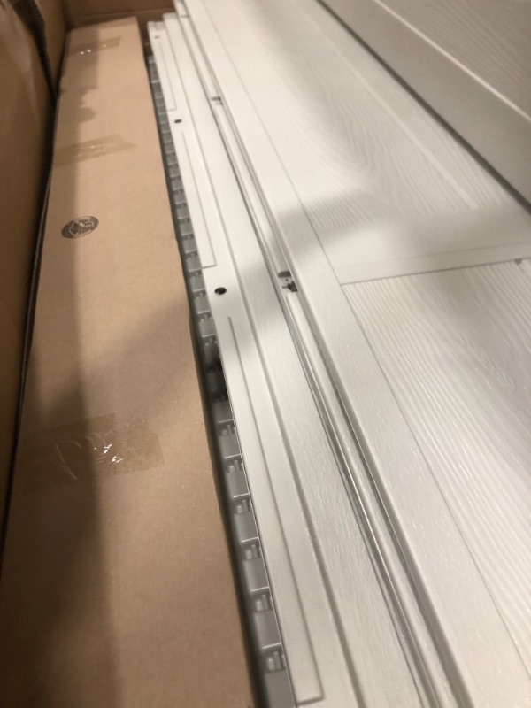 Photo 1 of  2 boxes ---Suncast 8x10 Ft. Outdoor Storage Shed - Large Resin Outdoor Shed with Floor Included, Lockable Double Doors & Skylights. 547 Cu Ft Tremont Garden Plastic Sheds for Lawn Tools, Riding Mowers, & Bikes