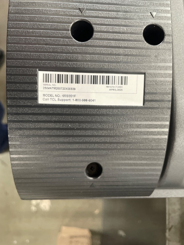 Photo 1 of ***DAMAGED***TCL 65-Inch Class S5 UHD 4K LED Smart TV with Fire TV (65S551F, 2024 Model), Dolby Vision, HDR PRO+, Dolby Atmos, Alexa Built-in with Voice Remote, Apple AirPlay 2 Compatibility, Streaming Television