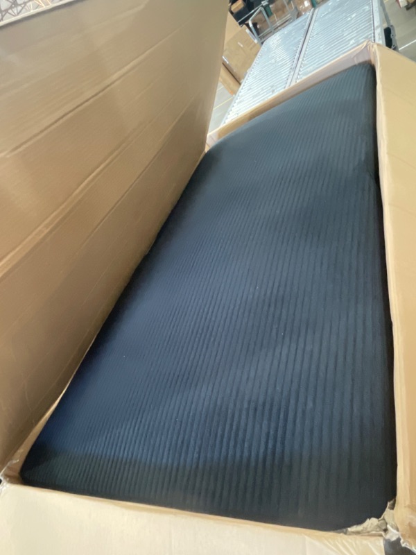 Photo 1 of ***INCOMPLETE***Ball & Cast L-Shape Reversible Sectional Sleeper Sofa Bed 4 in 1 Pull Out Couch with Storage Chaise&Removable Backrest,Convertible Sleeper Corner Couch Pull-Out Sofa Bed for Living Room,Corduroy,Black