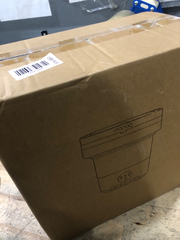 Photo 1 of (see all images) Portable Washing Machine, 16L Mini Washer Foldable and Dryer with 3 Modes Deep Cleaning, Upgraded Small Collapsible 